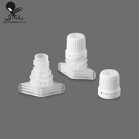Bouchon de bec verseur en plastique PP/PE coloré personnalisé pour sachet de sauce, d'huile, de détergent ou de liquide
