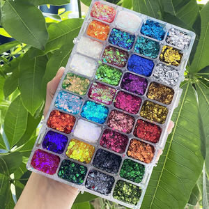 Maquillage de beauté, vente en gros, marque personnalisée, fard à paupières longue tenue imperméable de haute qualité, coloré, pour le maquillage des yeux au quotidien - Product Image 2