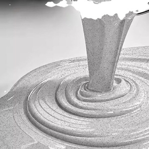 Revestimiento Epóxico para Pisos con Arena de Color, Revestimiento Líquido Autonivelante, Efecto Mármol de Alto Brillo, Aplicación con Brocha sobre Concreto, Pintura para Interiores - Product Image 1