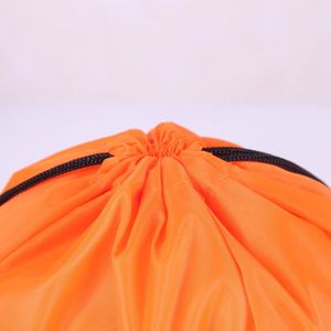 Sac à dos en nylon 210D imprimé de logo personnalisé personnalisé résistant à l'eau sac à cordon avec soie coton matériel cadeaux promotionnels - Product Image 2