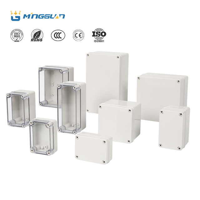ABS PC Waterproof Outdoor Junction Box 65*95*55mm 100x100x70 Electronic Project and Machine Enclosure with IP65 Protection Level