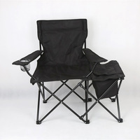 Chaise de plage pliante en aluminium, à dossier complet, légère, facile à transporter, avec sac de rangement de Table, pour Camping