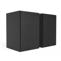 Enceinte bibliothèque sans fil SR04Lite MDF 4 haut-parleurs 40W BT Line USB Sub Out Treble Bass réglables 2.0 canaux pour studio