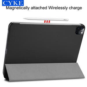CYKE เคสแท็บเล็ตหนัง Pu สำหรับ Apple Ipad Pro 2022,เคสหลัง Pc แบบแข็งเปิด/ปิดหน้าจออัตโนมัติ12.9ใหม่ปี2022 - Product Image 5