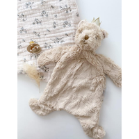 Ours en peluche Prince ultra doux en peluche couverture de sécurité unisexe enfant en bas âge câlin cadeau 15 pouces en peluche ours en peluche jouets Sherpa