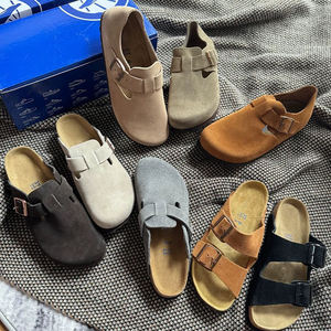 Birkenstocks allemands à bout fermé, orthopédiques, avec soutien de la voûte plantaire, unisexes, confortables, respirants, légers, semelle intérieure en daim souple - Product Image 5