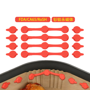 Magneti LifeTop per <span class=keywords><strong>Friggitrice</strong></span> <span class=keywords><strong>ad</strong></span> <span class=keywords><strong>Aria</strong></span>, Fibbia in Silicone per Fogli di Carta da Forno, <span class=keywords><strong>Accessori</strong></span> Resistenti alle Alte Temperature per <span class=keywords><strong>Friggitrice</strong></span> <span class=keywords><strong>ad</strong></span> <span class=keywords><strong>Aria</strong></span> - Product Image 6