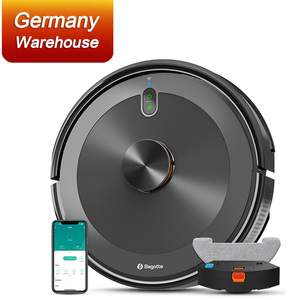Robot Aspirador Inalámbrico Autónomo Bagotte, Robot de Limpieza Inteligente con Función de Fregado Automático para Hogar, Hotel y Garaje - Product Image 4