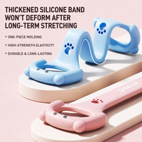 Corde de traction à résistance en forme de 8, Correcteur de posture et d'étirement dorsal pour le yoga, pour femmes, entraînement physique, Direct usine