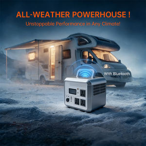 300W 便携式电源纯正弦波，CE 认证，LiFePO4 太阳能充电，适用于户外供电 - Product Image 6