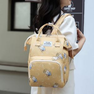Fashion Cartoon Mommy Bags Customized Logo Lightweight Baby Diaper <b>Backpack</b> - Product Image 4