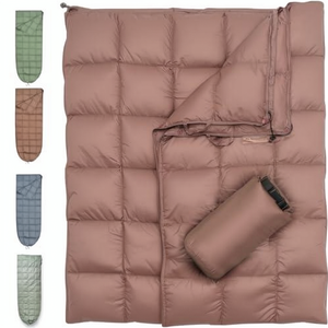 Couverture de camping Noora <span class=keywords><strong>North</strong></span> pour l'hiver, randonnée, voyage, légère, pliable, résistante à l'eau et aux déchirures, compacte, 52x77 - Product Image 1