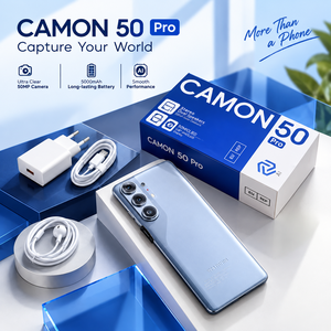 สมาร์ทโฟน Camon 50 Pro 5G รุ่นใหม่ ราคาประหยัด หน่วยความจำเยอะ รองรับสองซิม รุ่น Global ปลดล็อคแล้ว แบตเตอรี่ขนาดใหญ่ - Product Image 5