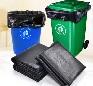 Sacs poubelle de sécurité en plastique en gros, matériau HDPE/LDPE, sacs poubelle standard pour la maison/le bureau, 10 à 100 gallons - Product Image 5