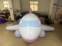BOYI Modèle d'avion gonflable géant personnalisé en PVC pour aéroport, agence de voyage, exposition d'aviation, décoration AVION