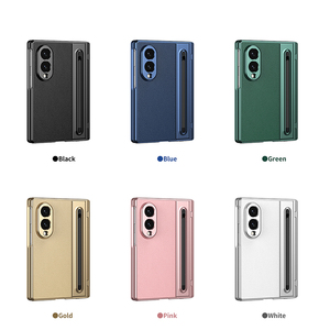 ฝาครอบหนังป้องกันบานพับสำหรับ Samsung Galaxy Z <span class=keywords><strong>Fold</strong></span> 8เคสกระจกด้านหน้าและ <span class=keywords><strong>S</strong></span> <span class=keywords><strong>Pen</strong></span> <span class=keywords><strong>Fold</strong></span> 8 ultra 7 6 5 <span class=keywords><strong>4</strong></span> 3เคส - Product Image 6