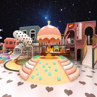 Équipement de terrain de jeu intérieur pour enfants, aire de jeux souple, trampoline, bac à sable, toboggan, structure d'escalade, parc d'attractions, écologique, en bois et en acier inoxydable