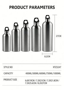 Adult Stainless Steel Flask With Modern Design and Vacuum Insulation - Product Image 5
