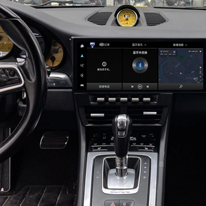 Pour Porsche 911 2012-2019, écran double 12,3 pouces, GPS intégré, TV, commande centrale, tableau de bord, grand écran, navigation, CarPlay - Product Image 1
