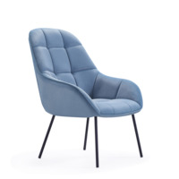 Fauteuil de canapé d'intérieur en tissu moderne Fauteuil d'attente de salon Fauteuil