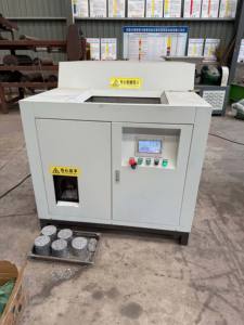 Briquette de cuivre en aluminium de copeaux en métal d'acier inoxydable faisant la presse à presser automatique de machine - Product Image 2