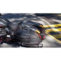 Kit de carénage en fibre de carbone personnalisé pour Harley Davidson Road Glide CVO avec garde-boue et caches de réservoir