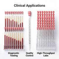 Pipette de sédimentation Westergren en verre borosilicate clinique, tube de sédimentation sanguine, verre de laboratoire médical à calibration précise