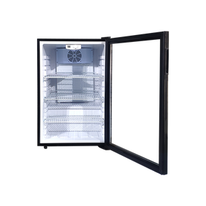 Meisda SC130 130L Home Restaurant Seafood Cake Display per bevande frigorifero con porta in vetro - Product Image 4