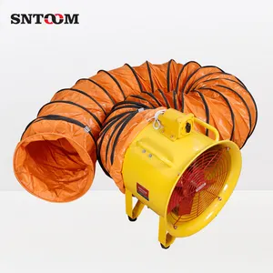 8/10/12/16/20 inch in line low noise copper motor explosion-proof air flexible duct axial fan
