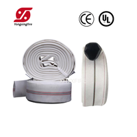 Tuyau d'incendie flexible de 2 1/2 pouces à prix d'usine, tuyau d'incendie, tuyau d'eau en PVC/PU/EPDM, accessoires d'équipement de lutte contre l'incendie