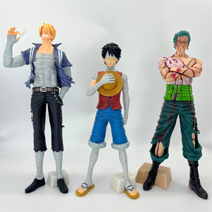 Action Figure Anime <span class=keywords><strong>One</strong></span> <span class=keywords><strong>Piece</strong></span> da 30 cm: Sanji 'Stand in Silence', Zoro 'Severe Wound', Rufy - Hot Sale per Decorazione Domestica - Product Image 5