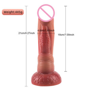 China Fabriek Groothandel Huid Gevoel Realistische Zachte Sexy Enorme Dildo Voor Vrouwelijke Masturbator - Product Image 2