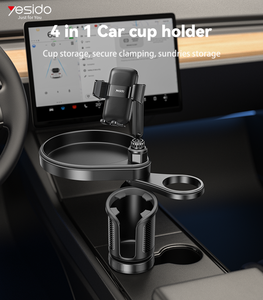 Yesido 720 вращающийся держатель для телефона <span class=keywords><strong>4</strong></span> в 1 Многофункциональный Автомобильный держатель для телефона C274 - Product Image 2