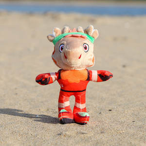 Плюшевая игрушка-брелок «Орел Геркулес» для США, Канады, Мексики, с наполнителем из ПП-хлопка, унисекс, маленький подвес для молодежи - Product Image 6