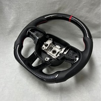 Volant en cuir pour Dodge Charger & Ram - Sportif, 6 branches, diamètre de 35 mm, marque JINGDA, modèle JDN-0000