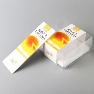 מיחזור חומר שרוול רצועות נייר מודפסות לאריזת קופסת אוכל עם סרט סגירה עצמית