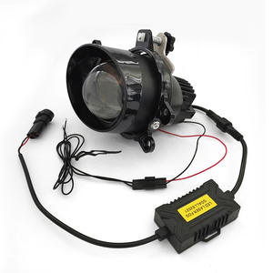 Nouveau 60W Fisheye Design LED antibrouillard super lumineux H11 forme avec lentille bifocale étanche intégré lumière blanche et jaune 12V - Product Image 5