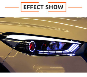 MJ per <span class=keywords><strong>Hyundai</strong></span> <span class=keywords><strong>TUCSON</strong></span> <span class=keywords><strong>accessori</strong></span> per 2018 2015 fari a LED per fari a LED con funzione di aggiornamento del gruppo luci del faro del demone Eyes - Product Image 3
