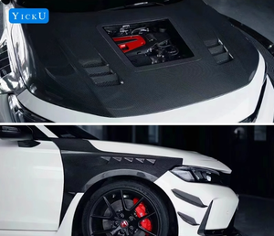 Piezas de Automóvil Estilo GT2RS para Porsche 911 997 2007-2012 - Parachoques Delantero/Trasero, Alerón Trasero, Barra de Luces Traseras - Product Image 4