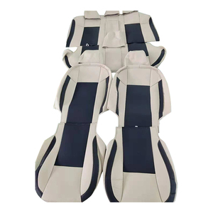 WING Fábrica al por mayor Precio más barato <span class=keywords><strong>Beige</strong></span> Negro Sedan Tamaño estándar Protectores de <span class=keywords><strong>asiento</strong></span> Fundas universales para asientos de automóviles - Product Image 1