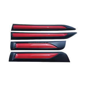 Embellecedor de puerta de coche, Panel de moldura de carrocería de puerta, Placa de protección de puerta, accesorios de carrocería para Toyota Hilux Revo Rocco 2021 - Product Image 1