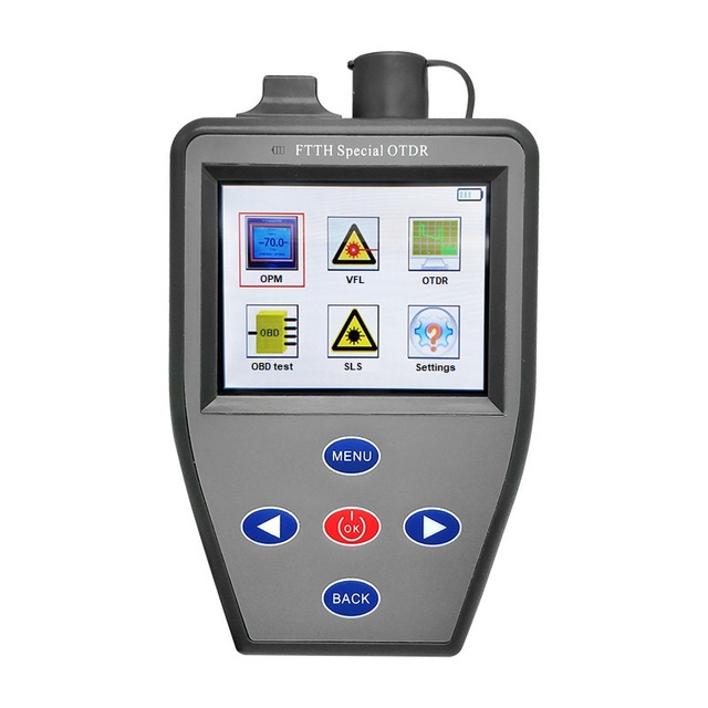 4 in1 FTTH Network CATV Fiber Optic Mini smart Handheld OTDR for broadband fiber installation