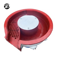 Machine de polissage vibratoire industrielle à haute efficacité, vente directe d'usine, meuleuse vibrante pour le métal, polissage optimal du métal