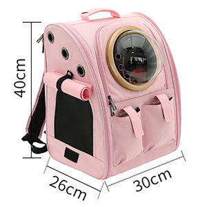 Mochila transportadora de mascotas de gran capacidad, cápsula de burbujas, <span class=keywords><strong>perro</strong></span>, gato, perros pequeños, viaje, mascota, portátil, espacio, Burbuja, mochila para gatos - Product Image 3