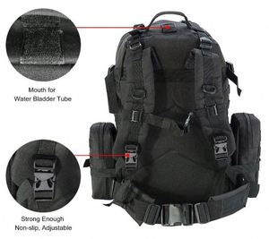 Échantillon gratuit de sac à dos tactique d'extérieur robuste, sac à dos de survie - Product Image 3
