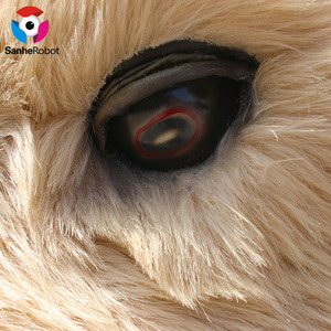 Tuần Lộc Di Chuyển Trang Trí Giáng Sinh Khổng Lồ Đầu Tuần Lộc Hát Động Vật Mô Hình Động Vật Gắn Tường - Product Image 4