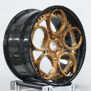 Rines Forjados Personalizados Forgiato de 2 Piezas, 22-<span class=keywords><strong>24</strong></span>-26 Pulgadas, Compatibles con Autos <span class=keywords><strong>Monte</strong></span> <span class=keywords><strong>Carlo</strong></span>/Impala/Caprice/Ghost/Model X/Cutlass 442 Rucci - Product Image 1