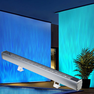 <span class=keywords><strong>Luz</strong></span> de proyección ambiental de ondulación de agua dinámica 3D, <span class=keywords><strong>proyecto</strong></span> de iluminación impermeable al aire libre a todo color, <span class=keywords><strong>luz</strong></span> de lavado de pared de barra larga - Product Image 1