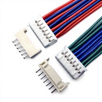 كابل موصل مخصص من سلسلة JST PH 2.0 مم بـ 2/3/4/5/6 دبابيس مع سلك AWG28-20