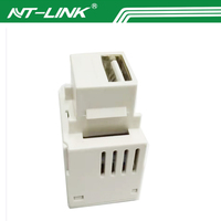 Chargeur mural USB 5V 2A de type Keystone